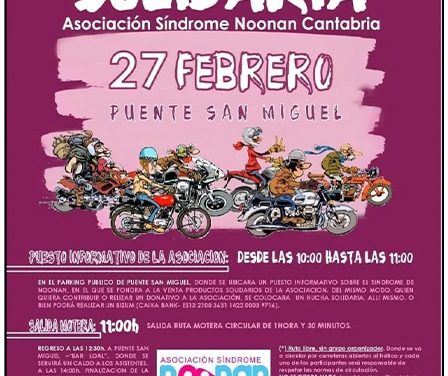 I Marcha Motera Solidaria Síndrome de Noonan