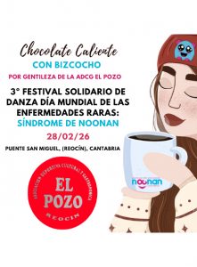 Chocolate solidario a favor del SN 3º Festival de danza