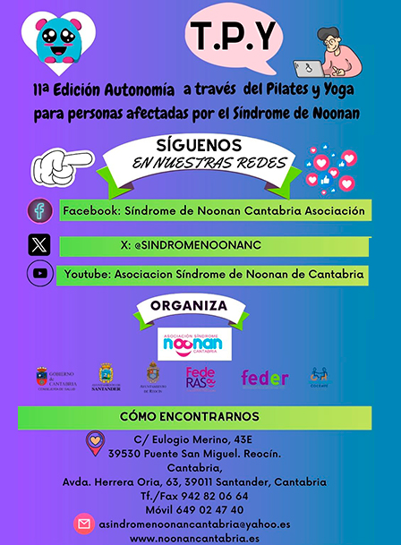 Folleto Pilates y Yoga adultos año 2026