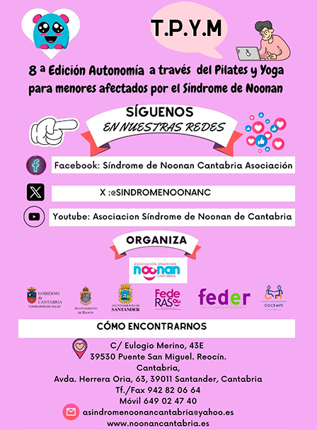 Servicio Pilates y Yoga para menores año 2026