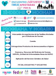 7º Encuenntro de Familias afectadas por el Síndrome de Noonan