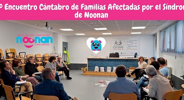 La ASNC celebra el 6º Encuentro de familias Cántabras afectadas por el Síndrome de Noonan